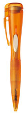 ネームペンQ クリアオレンジ
