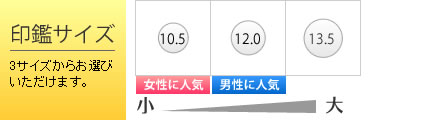 認め印 サイズ